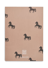 Notizbücher Softcover A5 Format, Pferde Streifenmix