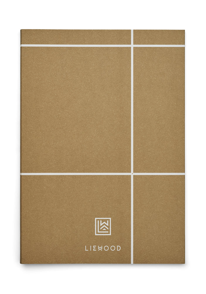 Notizbücher Softcover A5 Format, Pferde Streifenmix