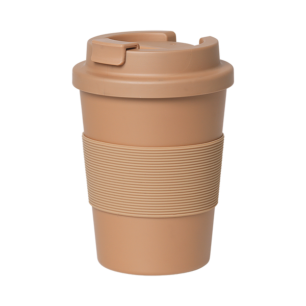 Kaffeebecher To-Go, Kaffeetasse Caramel - PLA