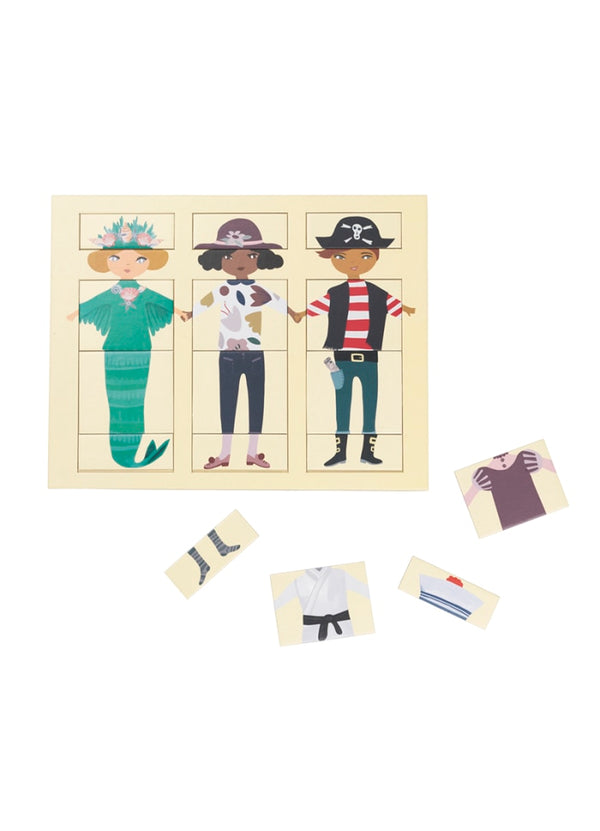 Puzzle Spiel Ankleidespiel Dress Up für Kinder ab 3 Jahre