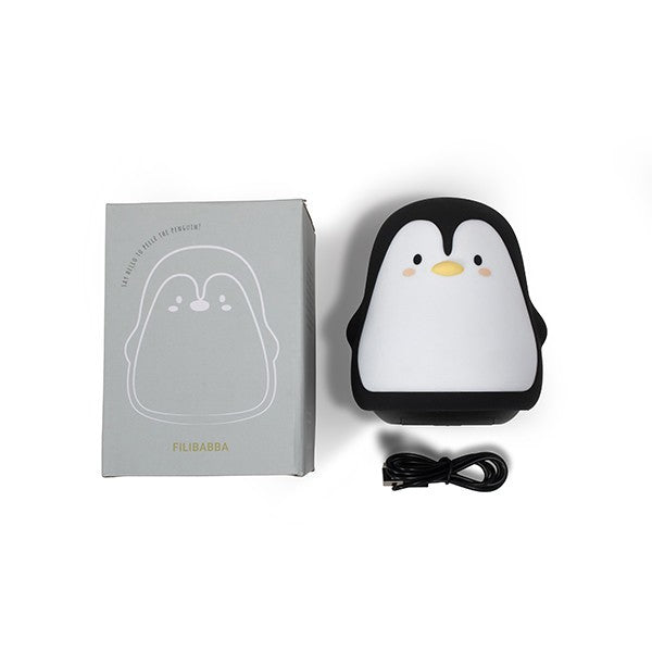 Nachtlicht Pinguin Pelle, LED