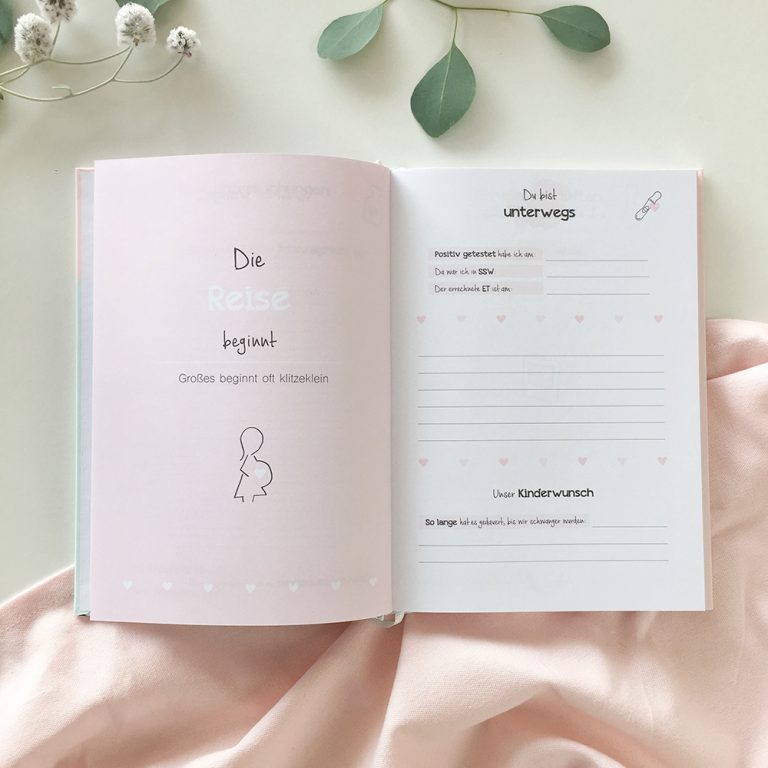 Schwangerschaft Tagebuch – Hardcover