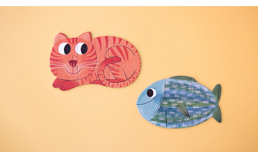 Puzzle Tiere, I love my Pets