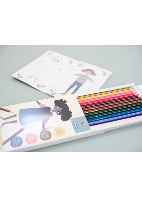 Buntstifte mit Anspitzer Colour Your World