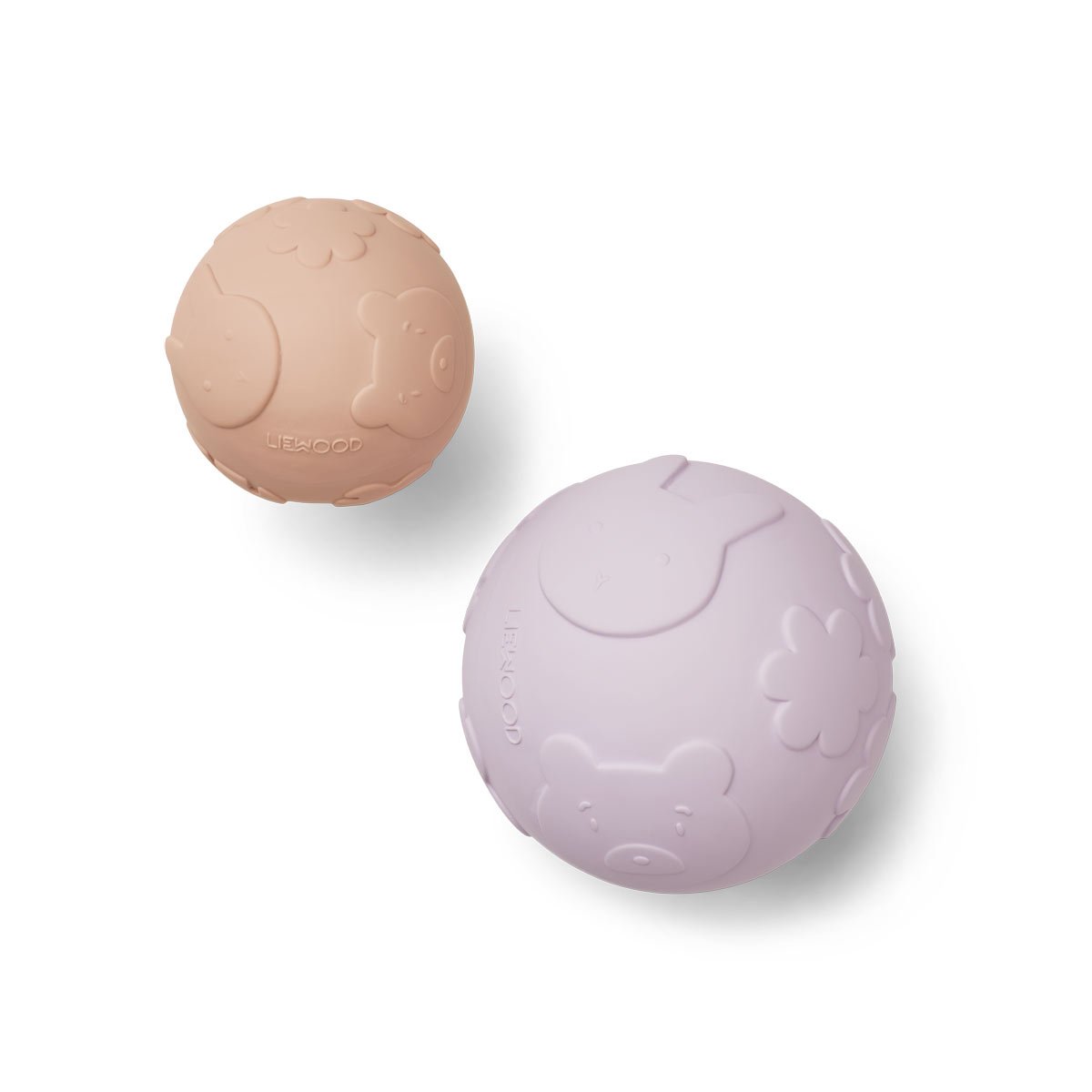 Baby Ball Thea - 2er Pack - Lavendel Rosa | Niedliche Babybälle Thea im 2er Pack, Farben: Lavendel und Rosa | Babys und Kleinkinder