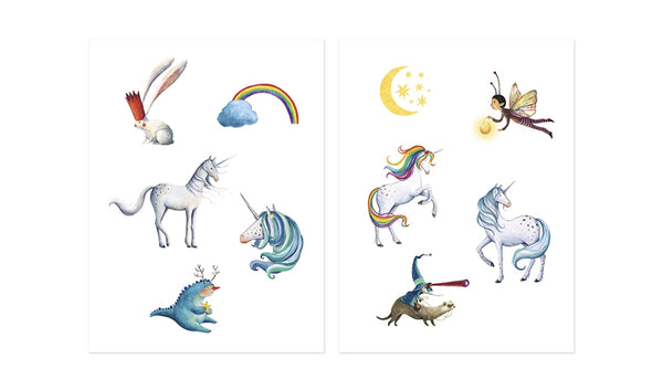 Kinder Tattoos Einhorn